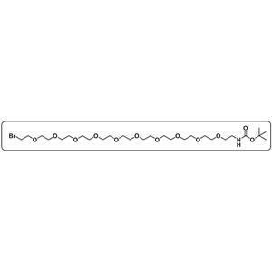 Br-PEG10-NHBoc