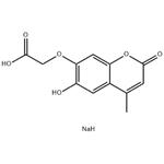 	sodium [(6-hydroxy-4-methyl-2-oxo-2H-1-benzopyran-7-yl)oxy]acetate pictures