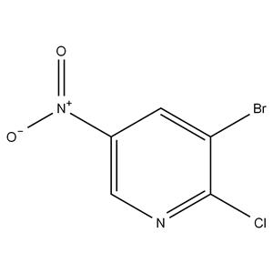 2-Chloro-3-bromo-5-nitropyridine