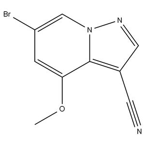 6-bromo-4-methoxypyrazolo[1,5-a]pyridine-3-carbonitrile