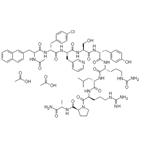 N-Acetyl-3-(2-naphthalenyl)-D-alanyl-4-chloro-D-phenylalanyl-3-(3-pyridinyl)-D-alanyl-L-seryl-L-tyrosyl-N5-(aminocarbonyl)-D-ornithyl-L-leucyl-L-arginyl-L-prolyl-D-alaninamide diacetate pictures