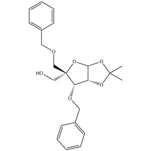 1,2-O-(1-methylethylidene)-4-C-[(phenylmethoxy)methyl]-3-O-(phenylmethyl)-L-Lyxofuranose