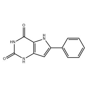 6-phenyl-5H-pyrrolo[3,2-d]pyrimidine-2,4-diol