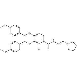 2-chloro-3,4-bis((4-methoxybenzyl)oxy)-N-(2-(pyrrolidin-1-yl)ethyl)benzamide