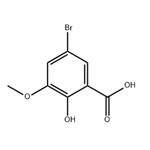 5-BROMO-2-HYDROXY-3-METHOXYBENZOIC ACID pictures