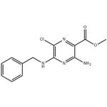 METHYL 3-AMINO-5-(BENZYLAMINO)-6-CHLOROPYRAZINE-2-CARBOXYLATE pictures