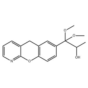 7-(1,1-dimethoxy-2-hydroxypropyl)-5H-[1]-chromeno[2,3-b]pyridine