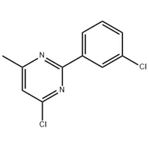 4-CHLORO-2-(3-CHLOROPHENYL)-6-METHYLPYRIMIDINE