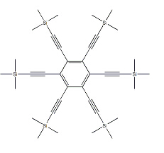 六（三甲硅基乙炔基）苯