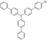 N,N-双(联苯-4-基)-4'-溴联苯-4-胺