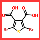 2,5-二溴噻吩-3,4-二甲酸
