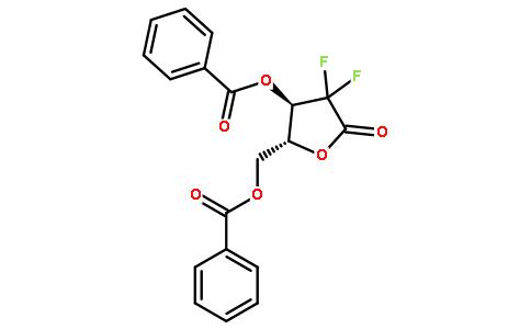 2-脱氧-2,2-二氟-D-赤型-1-呋喃酮糖-3,5-二苯甲酰酯