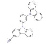 9-[3-(9H-carbazol-9-yl)phenyl]-9H-carbazole-3-carbonitrile