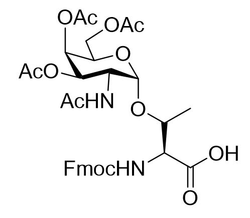 N-芴甲氧羰基-O-(2-乙酰氨基-2-脱氧-3,4,6-三-O-乙酰基-α-D-吡喃半乳糖基)-L-苏氨酸，GALNAC L-THREONINE