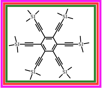 六（三甲硅基乙炔基）苯