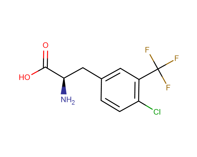 (2R)-2-amino-3-[4-chloro-3-(trifluoromethyl)phenyl]propanoic acid