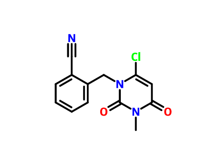 2-[(6-氯-3,4-二氢-3-甲基-2,4-二氧代-1(2H)-嘧啶基)甲基]苯甲腈