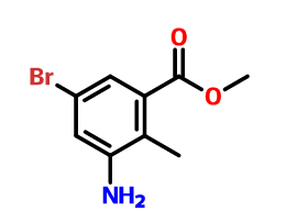 3-氨基-5-溴-2-甲基苯甲酸甲酯