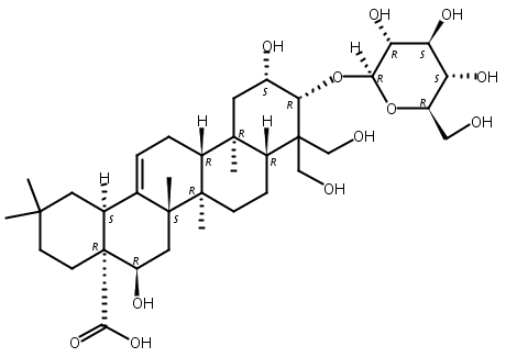 桔梗皂苷元-3-O-β-D-吡喃葡萄糖苷