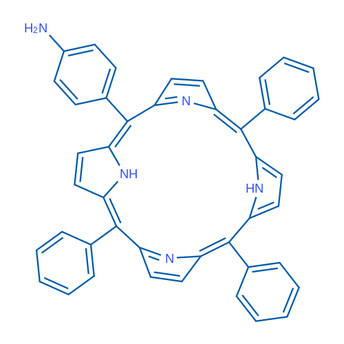 4-(10,15,20-三苯基卟啉-5-基)苯胺