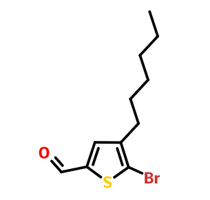 5-溴-4-己基噻吩-2-甲醛