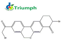 9-溴-3-(2-溴乙酰基)-10,11-二氢-5H-二苯并(C,G) CHROMEN-8(9H)-酮