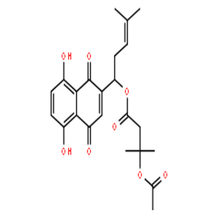 β-乙酰氧基异戊酰阿卡宁