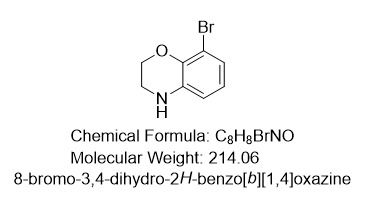 8-bromo-3,4-dihydro-2H-benzo[b][1,4]oxazine