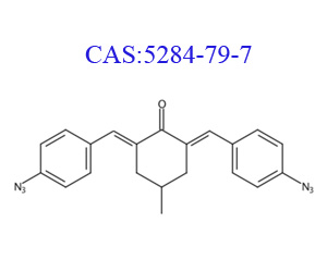 2,6-二(4-叠氮苯亚甲基)-4甲基环己酮