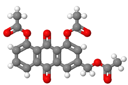 25395-11-3；1,8-二羟基-3-(羟甲基)蒽醌三醋酸酯