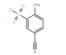 5-氰基-2-甲基苯磺酰氯