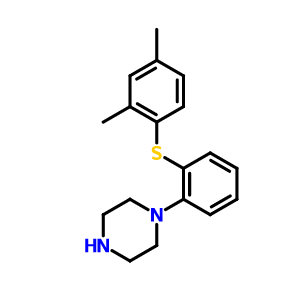 1-[2-(2,4-甲基苯硫基)苯基]哌嗪