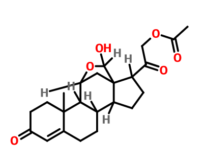 4-PREGNEN-11-BETA, 21-DIOL-3,18,20-TRIONE 21-ACETATE