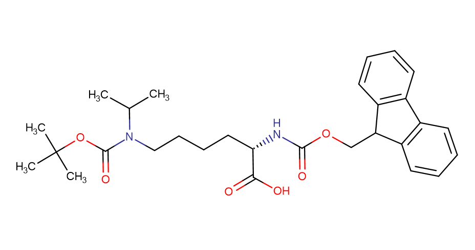 N-芴甲氧羰基-N'-叔丁氧羰基-N'-异丙基-L-赖氨酸