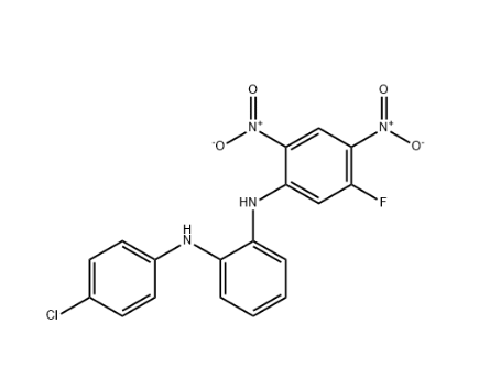 N1-(4-chlorophenyl)-N2-(5-fluoro-2,4-dinitrophenyl)benzene-1,2-diamine