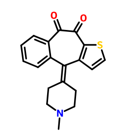 43076-16-0；酮替芬EP杂质G