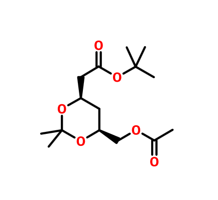 (4R-cis)-6-[(乙酰氧基)甲基]-2,2-二甲基-1,3-二氧六环-4-乙酸叔丁酯