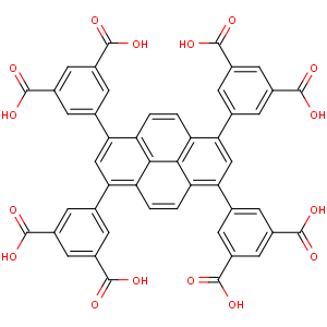 1,3,6,8-四(3',5'-二羧基 苯基)芘