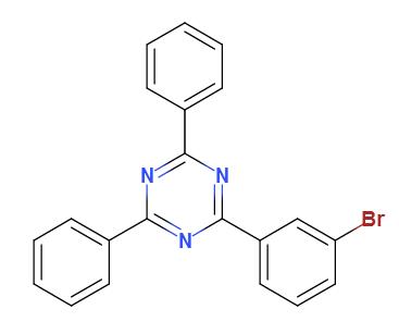 2(3-溴苯基)-4,6-二苯基-1,3,5-三嗪