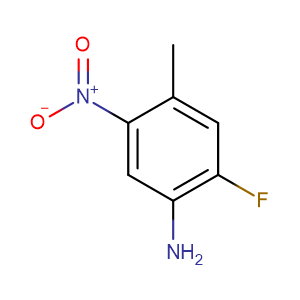 2-氟-4-甲基-5-硝基苯胺