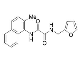 N1-(2-呋喃甲基)-N2-(2-甲基-1-萘基)草酰胺