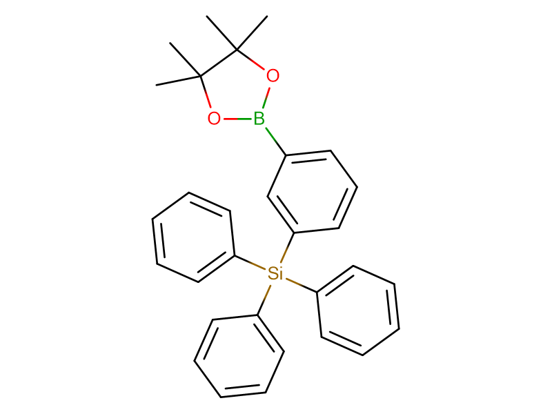 4,4,5,5-四甲基-2-[3-(三苯基甲硅烷基)苯基]-1,3,2-二氧杂硼烷