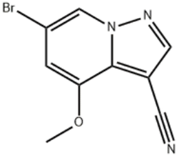 6-溴-4-甲氧基吡唑并[1,5-A]吡啶-3-甲腈