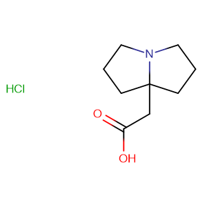 双稠吡咯啶-9-盐酸盐