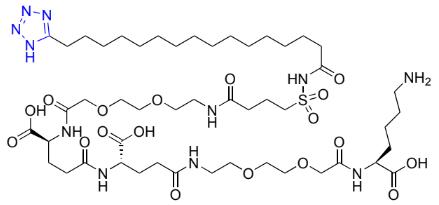 Somapacitan side chain