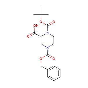 (R)-N-1-Boc-N-4-Cbz-2-哌嗪甲酸