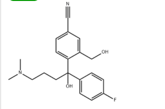 4-(4-二甲胺基-1-对氟苯基-1-羟基丁基)-3-(羟甲基)苯腈