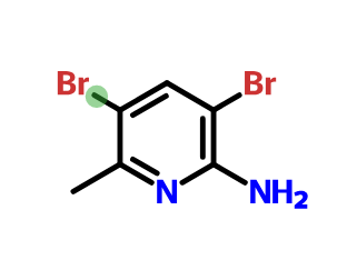 2-氨基-3,5-二溴-6-甲基吡啶