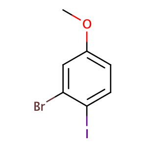 2 - 溴-1-碘-4-苯甲醚