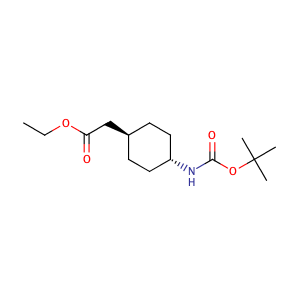 反式-2-[4-(BOC-氨基)环己基]乙酸乙酯